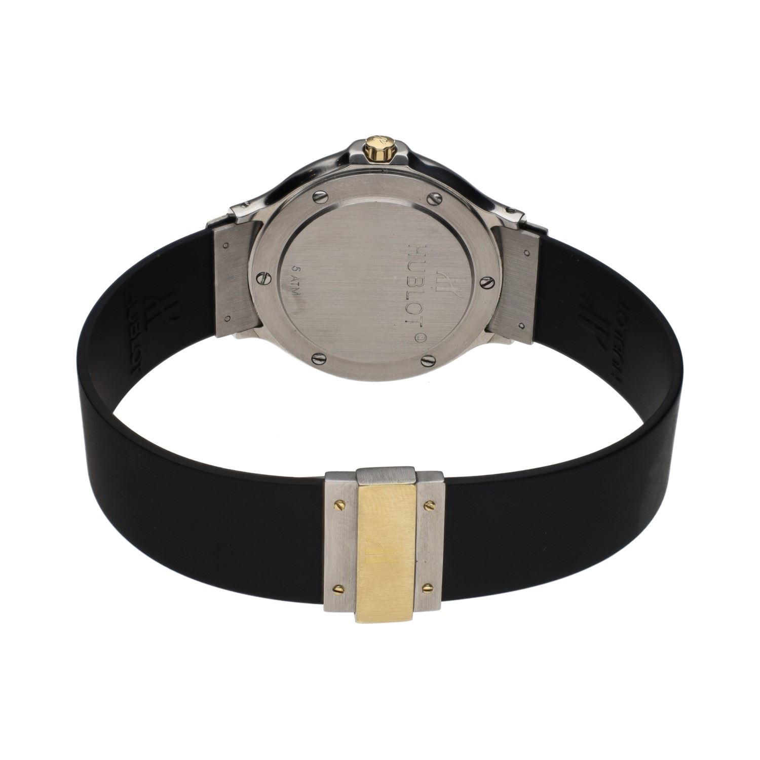 Classic cadete acero y oro 32mm.   