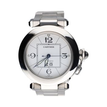 CARTIER<BR>PASHA ACERO AUTOMÁTICO 35MM. · ref.: 2475