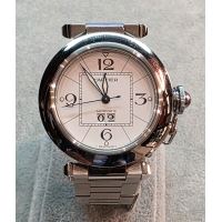 CARTIER<BR>PASHA ACERO AUTOMÁTICO 35MM.