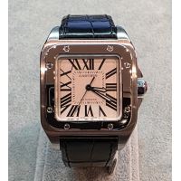 CARTIER<BR>SANTOS CADETE ACERO AUTOMÁTICO 33MM.  ...