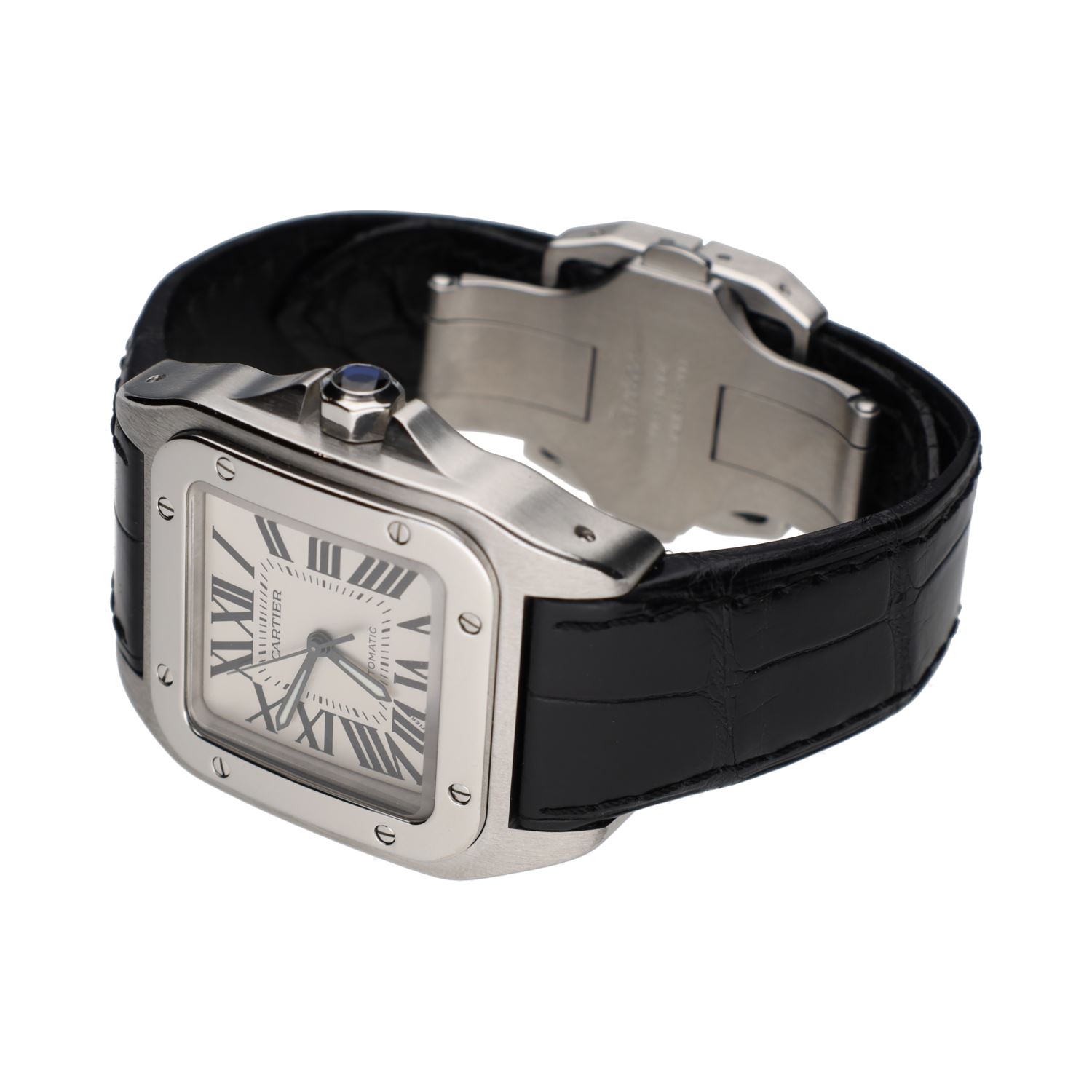 Santos cadete acero automático 33mm.   