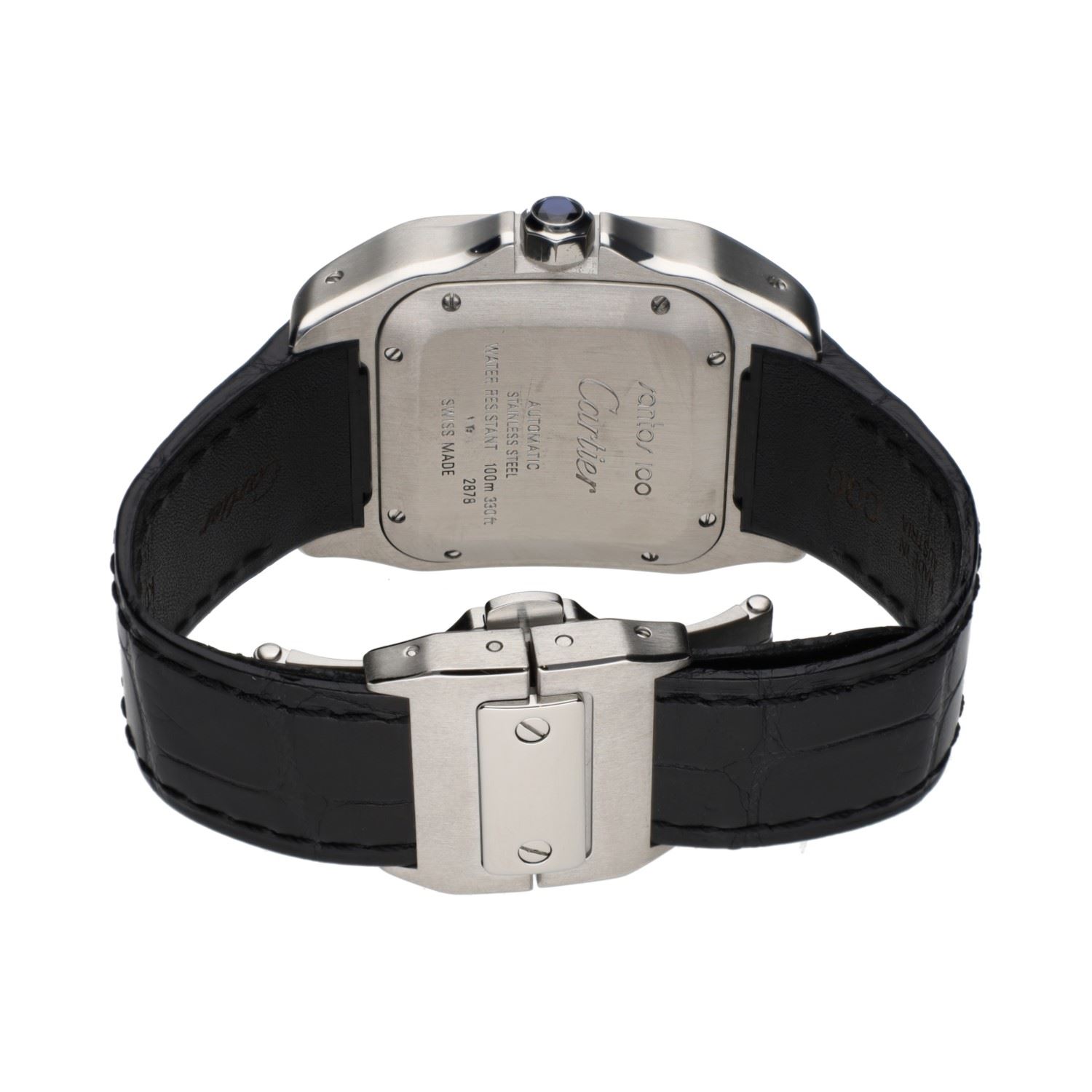 Santos cadete acero automático 33mm.   