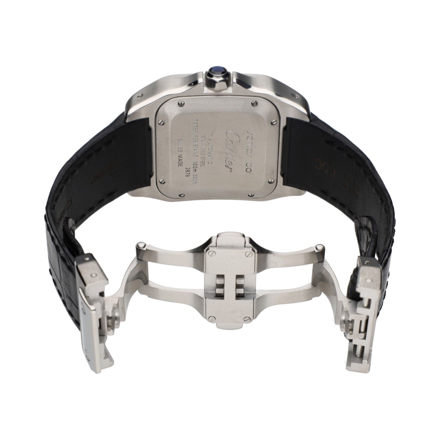 Santos cadete acero automático 33mm.   