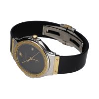 Classic cadete acero y oro 32mm.  