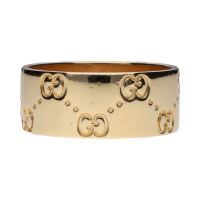 Sortija gucci en oro amarillo. Talla 23.