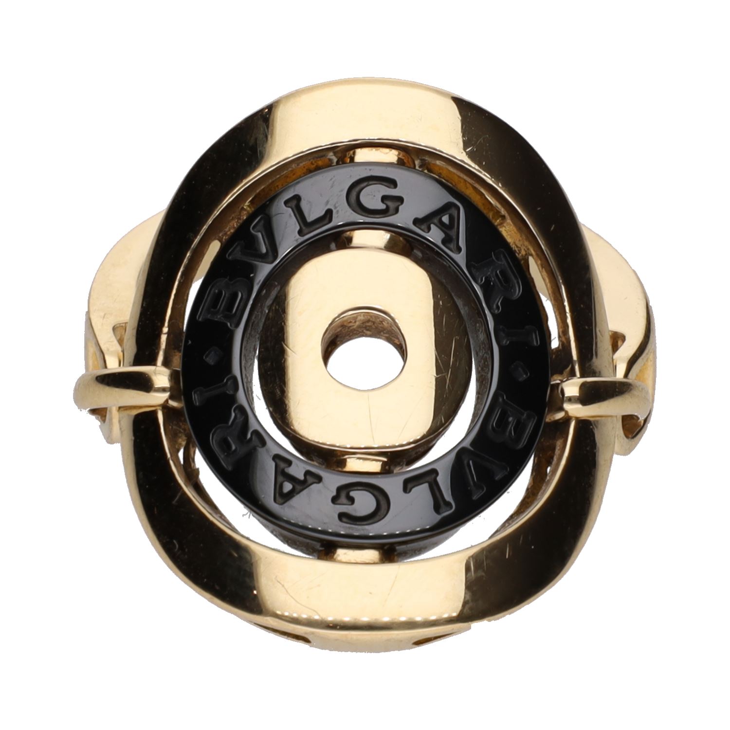 Sortija astrale de bulgari en oro amarillo. Talla 14.