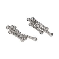 Pendientes en oro blanco con brillantes.