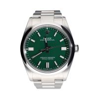 ROLEX<BR>OYSTER PERPETUAL ACERO ESFERA VERDE 36...