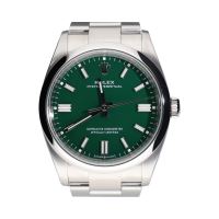 Oyster perpetual acero esfera verde 36mm.   