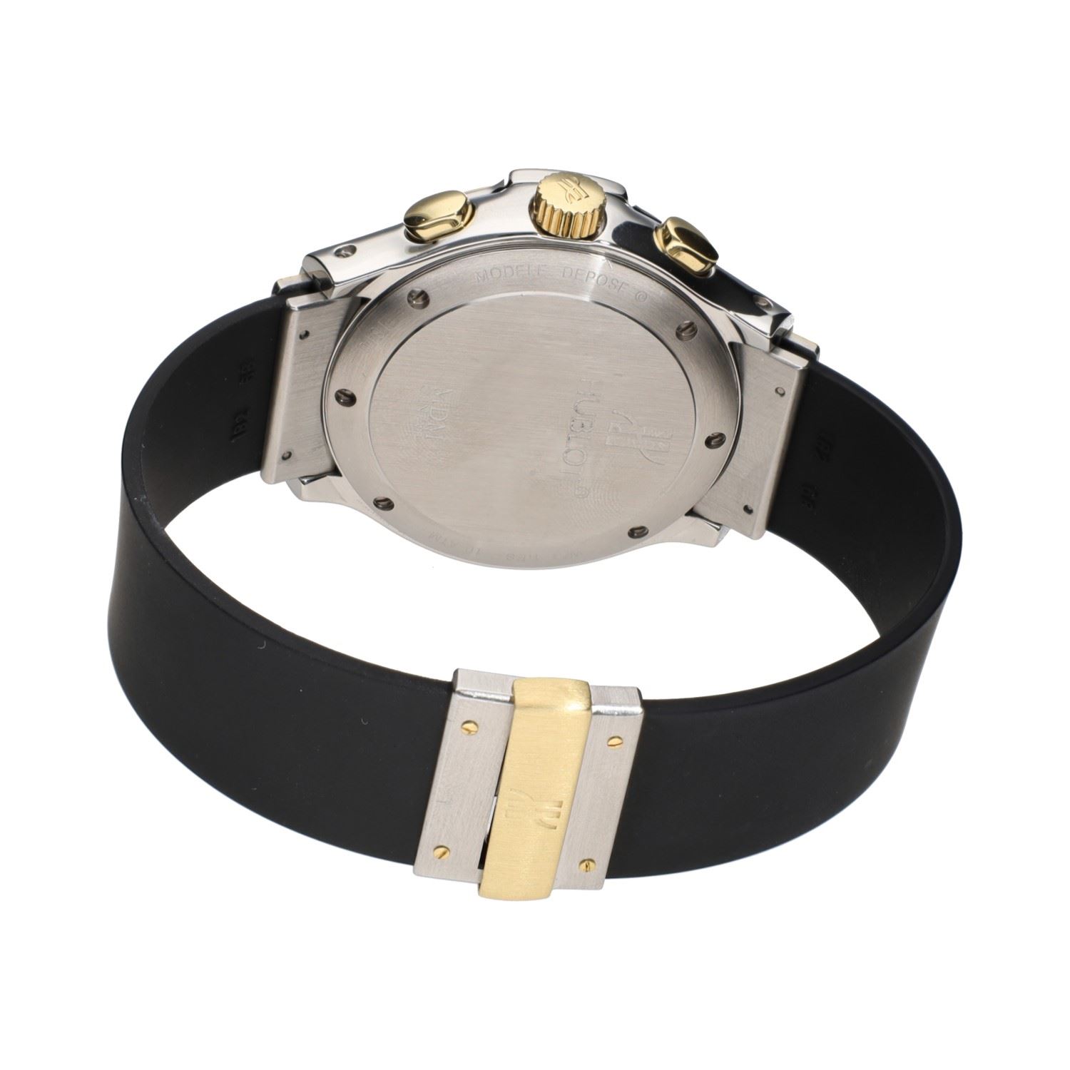 Elegant acero y oro esfera azul 40mm.   