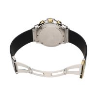 Elegant acero y oro esfera azul 40mm.   