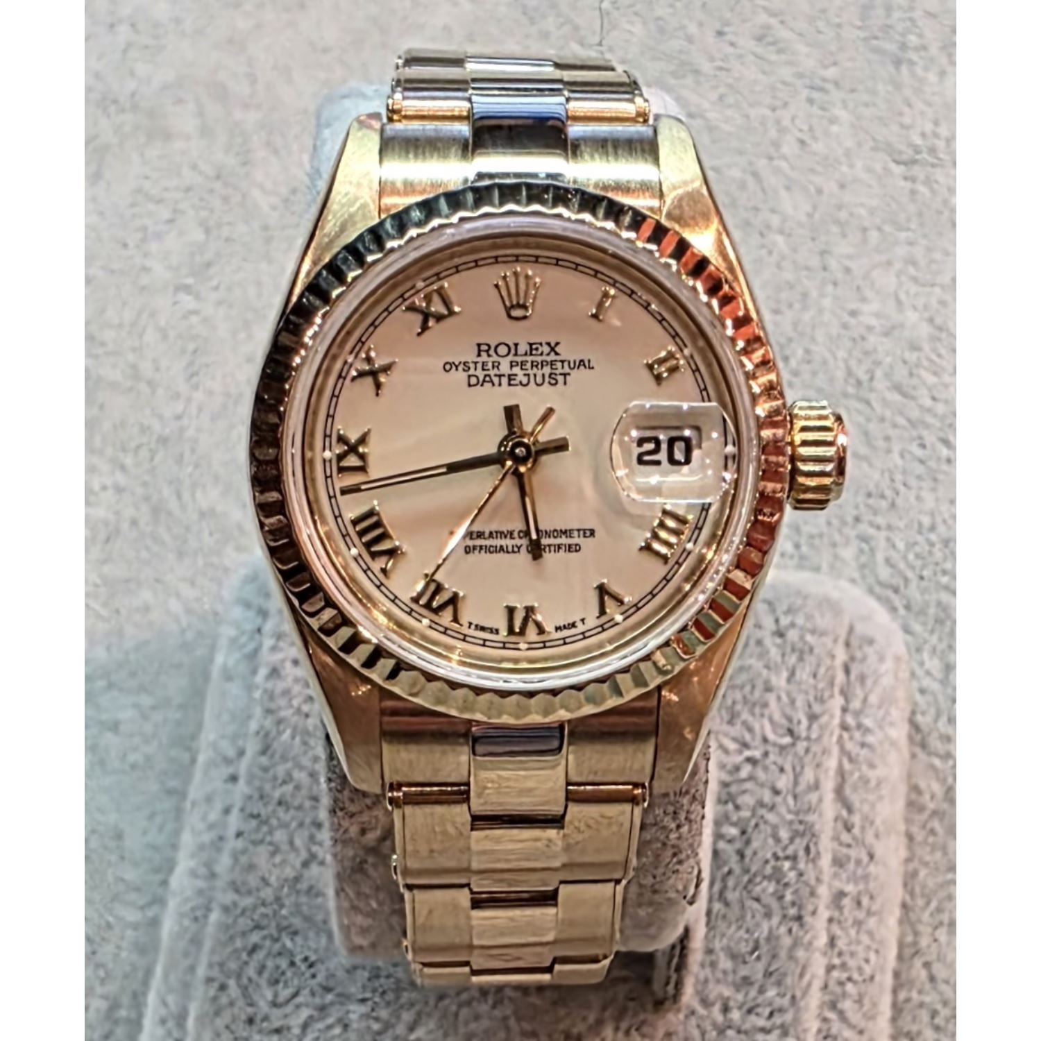 Datejust señora oro amarillo 26mm.  