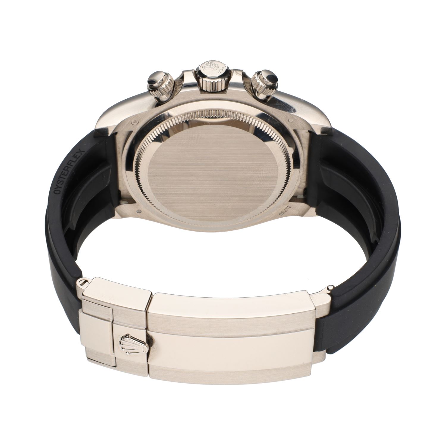 Daytona oro blanco esfera negra.  