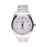 TUDOR<BR>PRINCE DATE ACERO 32MM.