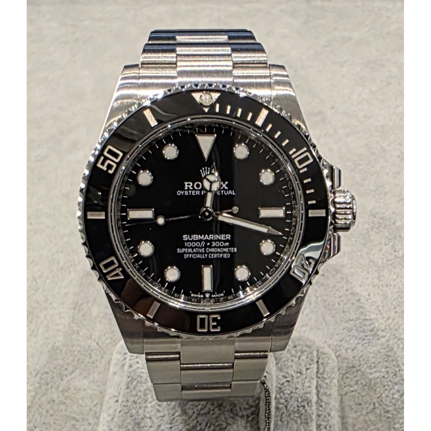 Submariner no date acero cerámico 41mm.  