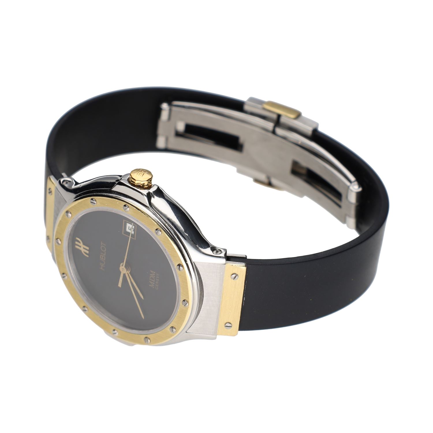 Classic señora acero y oro 28mm.   