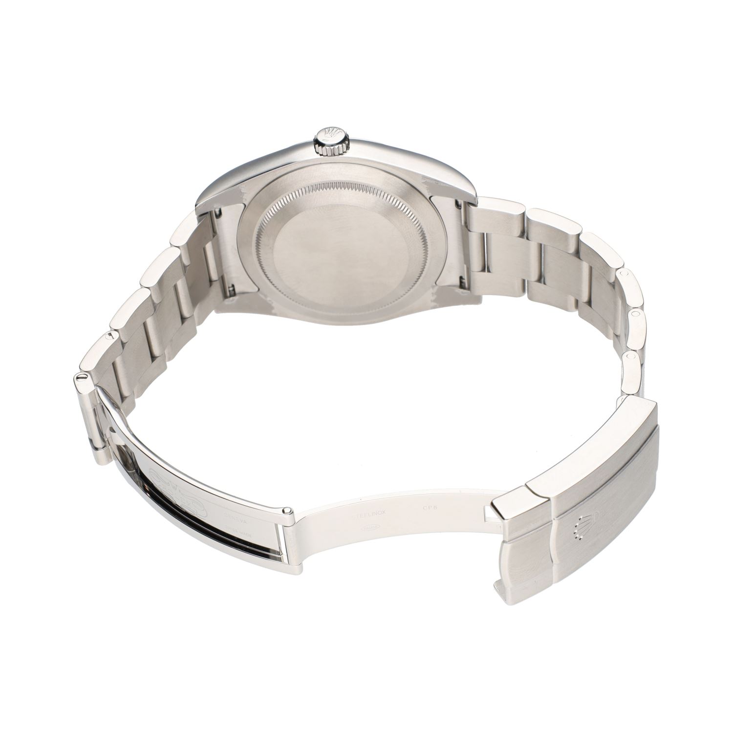 Oyster perpetual acero esfera gris 39mm.   