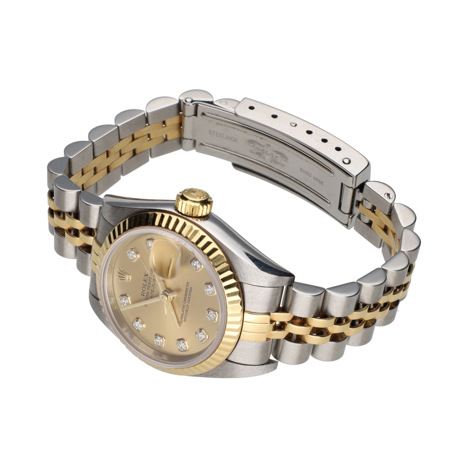 Datejust diamonds acero y oro jubille 26mm.  