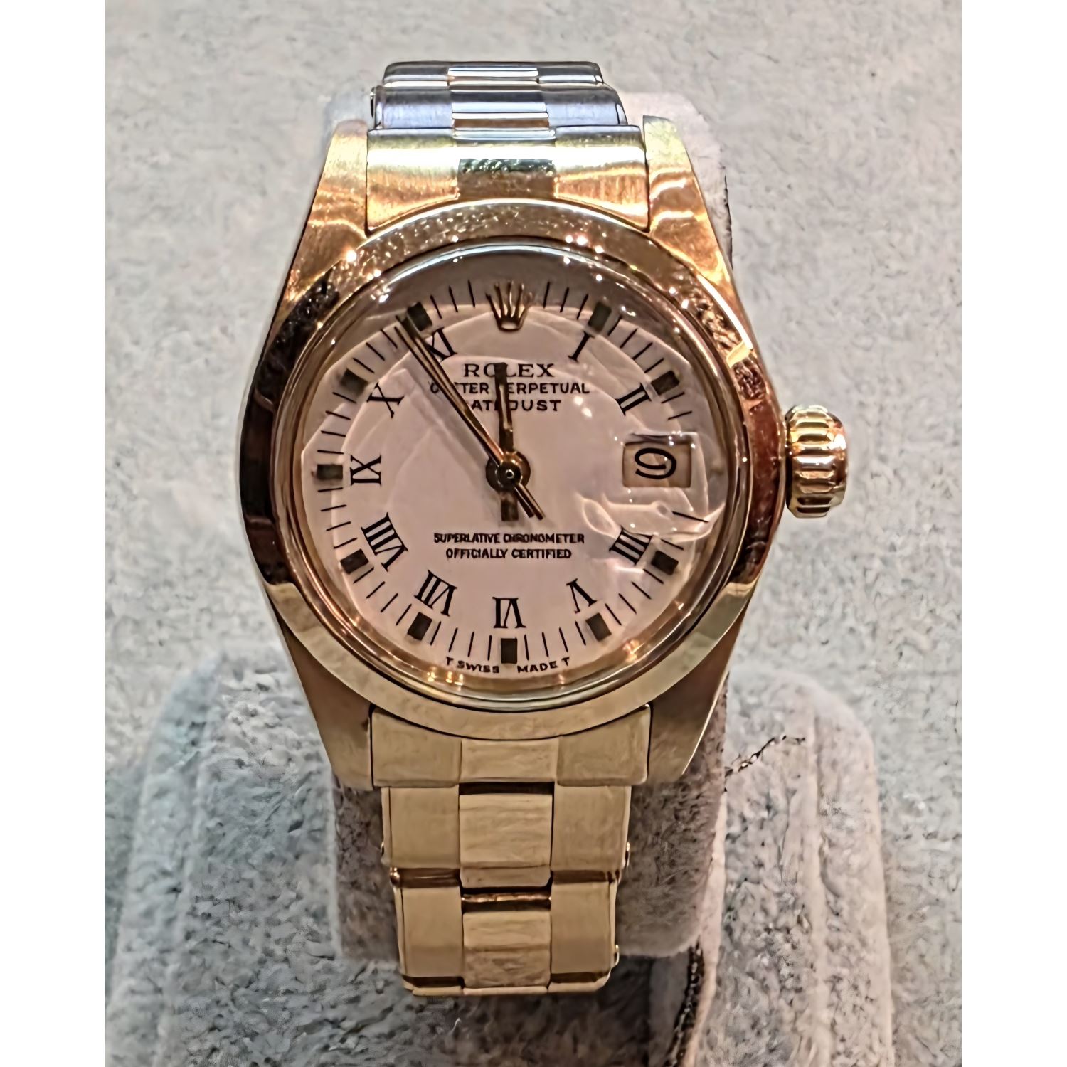 Datejust señora oro amarillo oyster 26mm.   