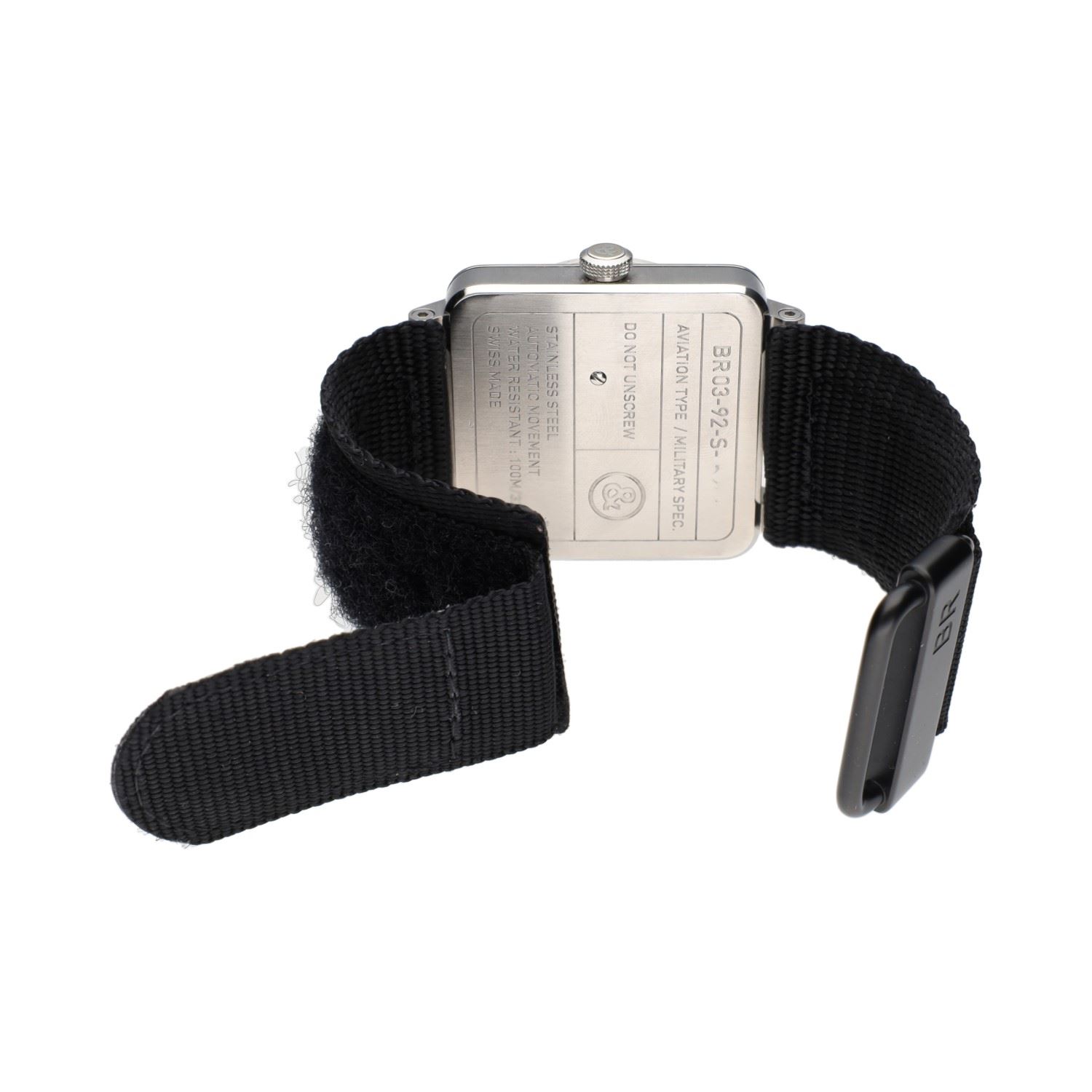 Br03-92 acero textil 42mm.   