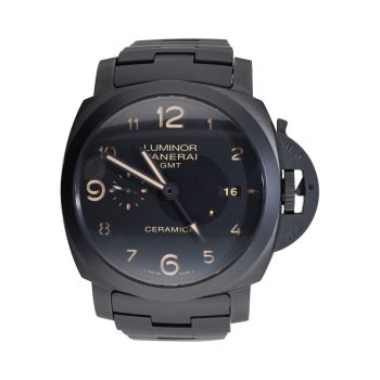 PANERAI<BR>LUMINOR TUTTONERO CERÁMICA GMT 44MM.  ... · ref.: PAM00438