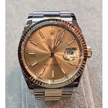 ROLEX<BR>DATEJUST ACERO Y ORO 36MM. · ref.: 126233
