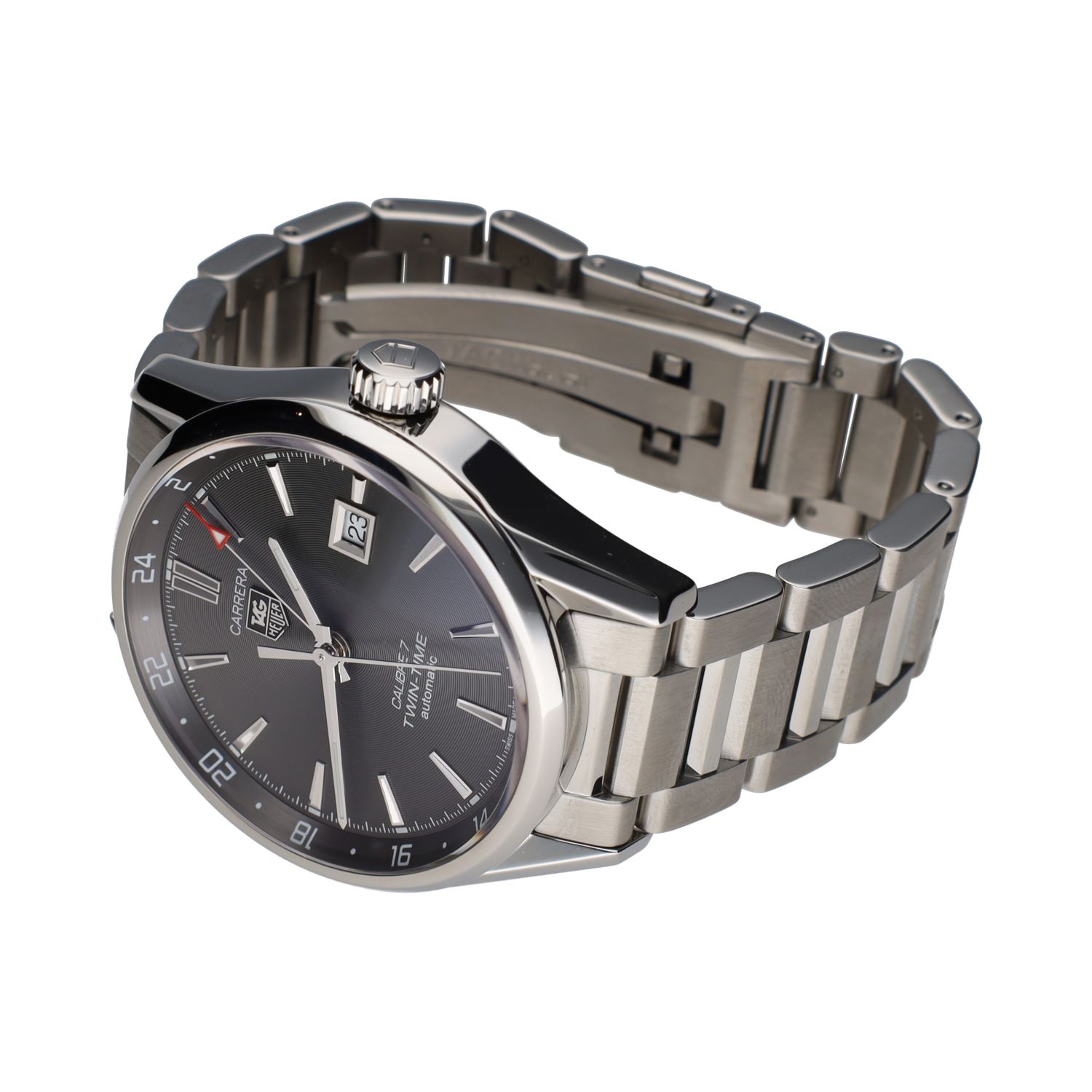 Carrera twin-time calibre 7 acero 41mm.   