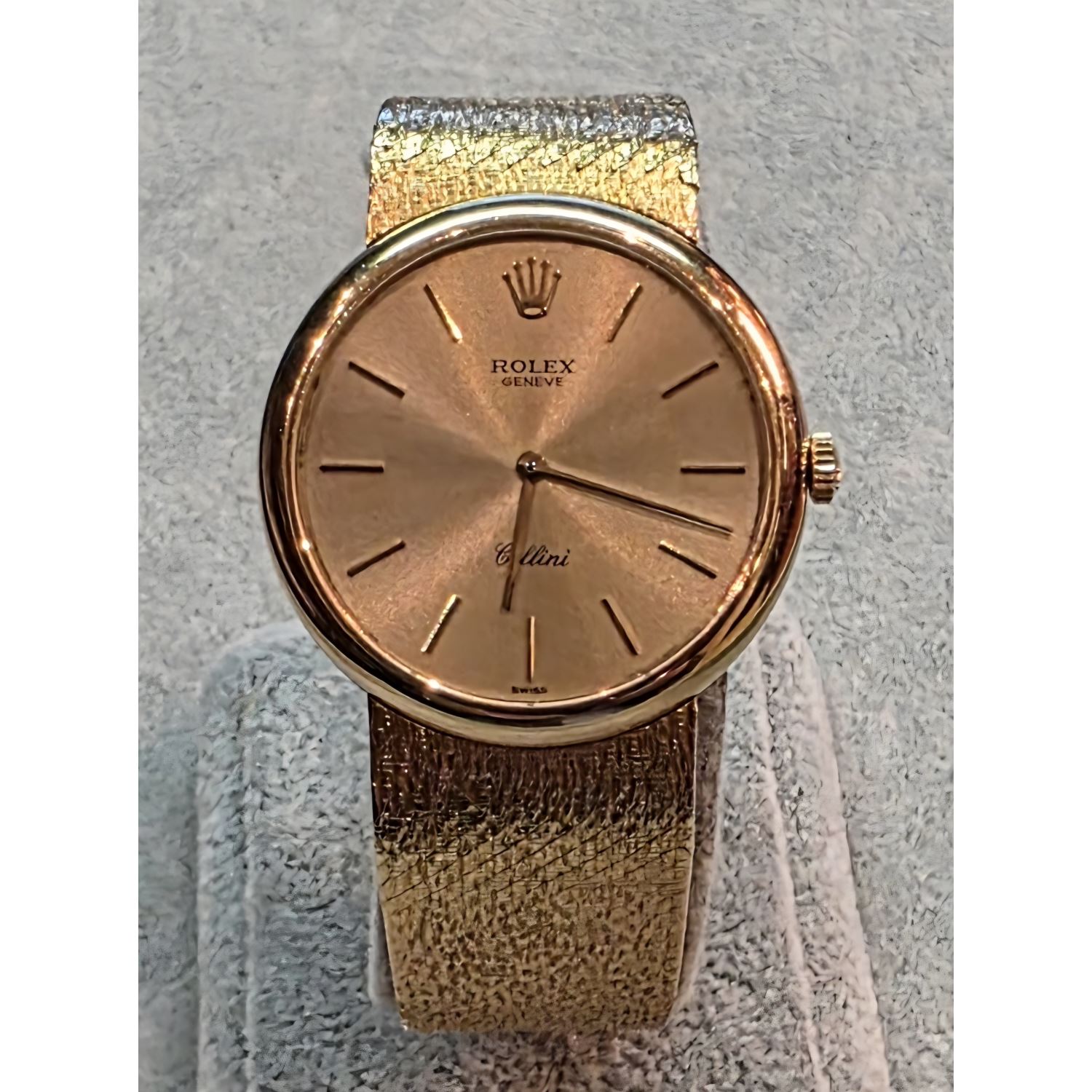 Cellini oro amarillo esterilla cuerda manual 31mm.   