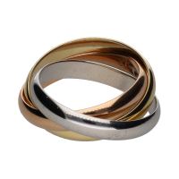 Sortija trinity de cartier. Talla 55.