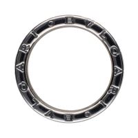 Sortija bulgari b-zero de cuatro bandas en oro blanco. Talla 57.
