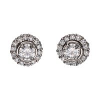 PENDIENTES<BR>PENDIENTES DORMILONAS CON ORLA DESMONT...