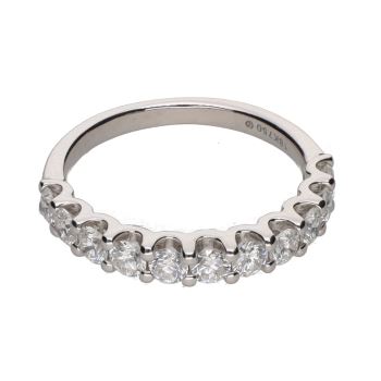 ANILLOS / SORTIJAS<BR>SORTIJA MADIA ALIANZA EN ORO BLANCO CO... · ref.: PRESENTA CERTIFICADO...