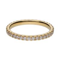 ANILLOS / SORTIJAS<BR>SORTIJA ALIANZA ETERNITY EN ORO AMARIL...