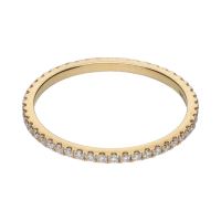 ANILLOS / SORTIJAS<BR>SORTIJA ALIANZA ETERNITY EN ORO AMARIL...