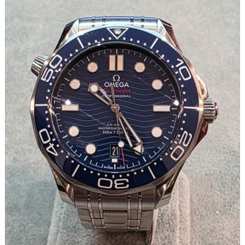 OMEGA<BR>SEAMASTER DIVER 300M ACERO ESFERA AZUL... · ref.: 21030422003001