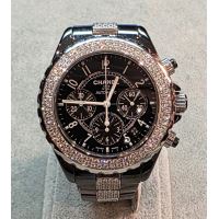 CHANEL<BR>J12 CHRONOGRAPH CERÁMICA NEGRA 41MM.  ...