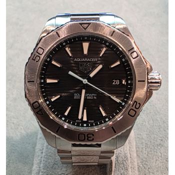 TAG HEUER<BR>AQUARACER SOLARGRAPH ACERO 40MM. · ref.: WBP1114
