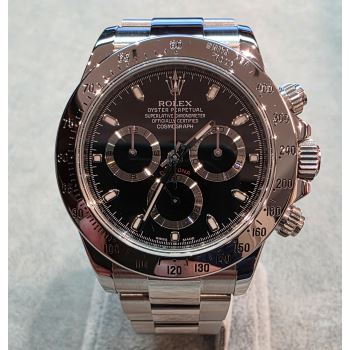 ROLEX<BR>DAYTONA ACERO ESFERA NEGRA. · ref.: 116520