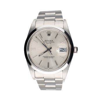 ROLEX<BR>OYSTER PERPETUAL DATE ACERO PLEXI 34MM... · ref.: 15000