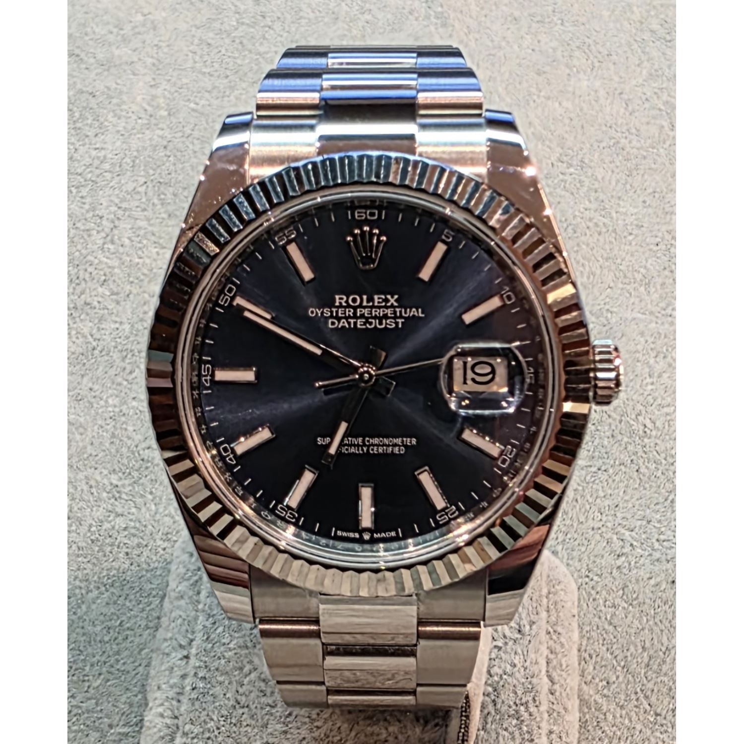 Datejust ii acero esfera azul 41mm.  