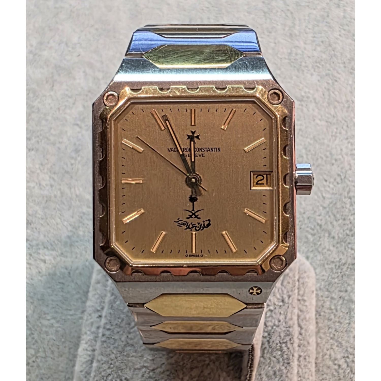 222 Acero y oro automático 31mm.   