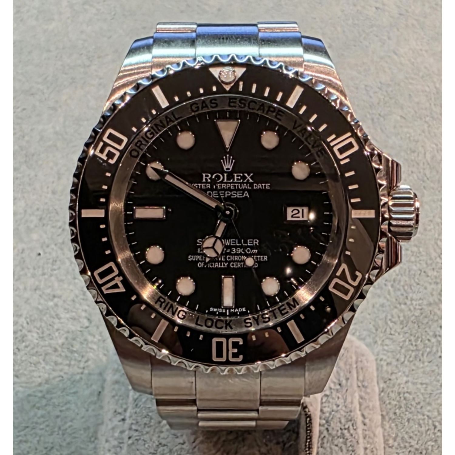 Sea-dweller acero 44mm.  