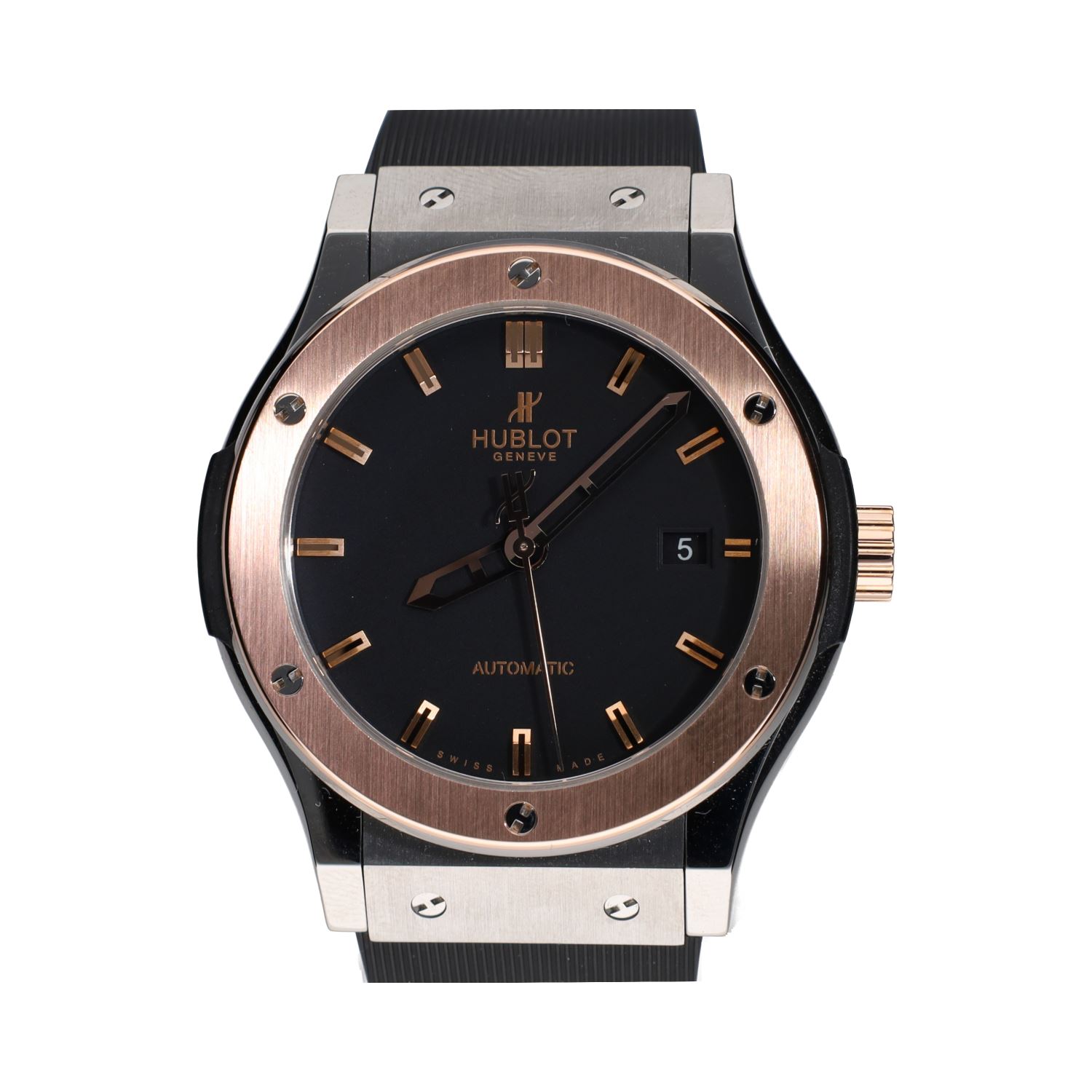 Classic fusion automático titanium y oro rosa 42mm.   
