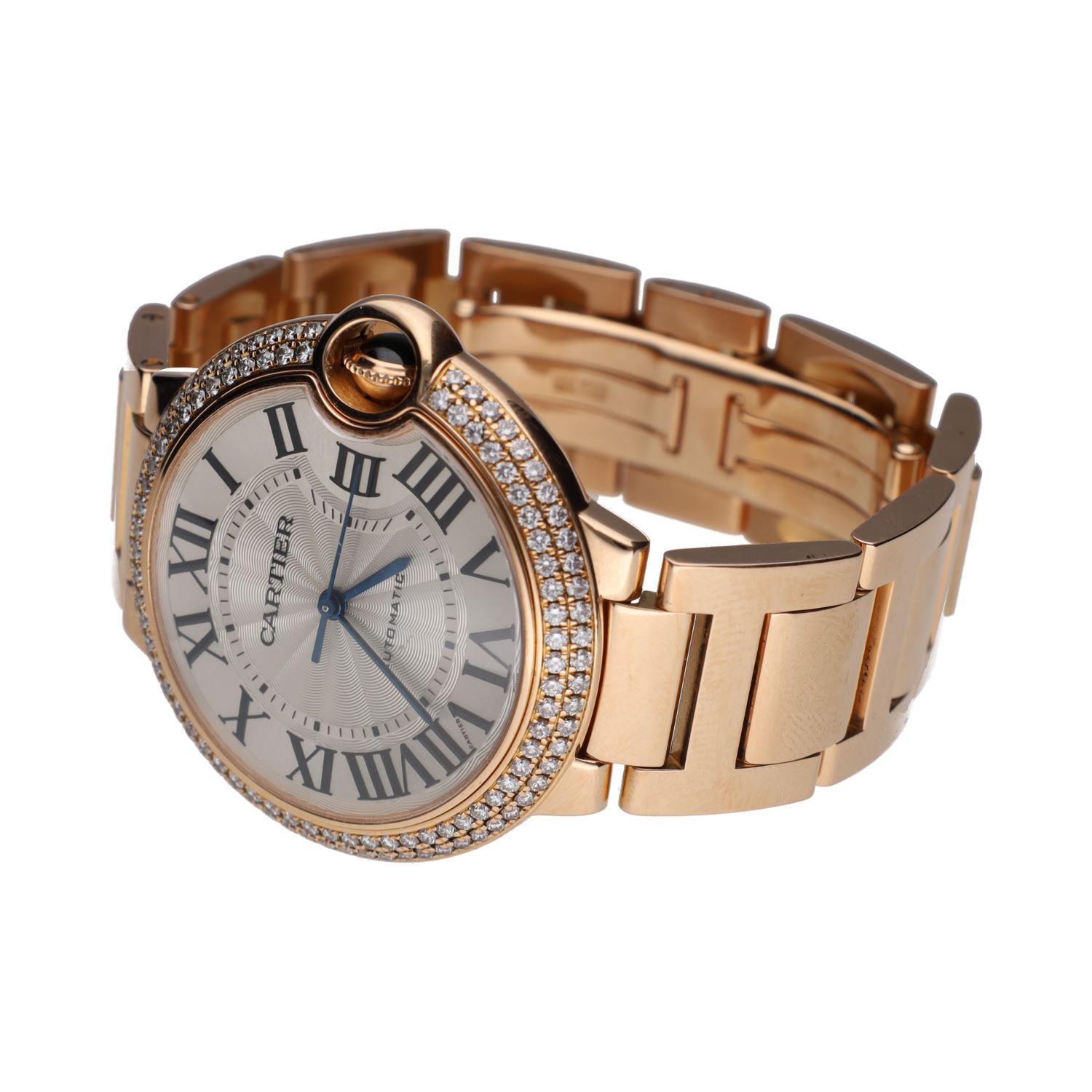 Ballon bleu oro rosa brillantes 36mm.   