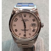 ROLEX<BR>OYSTER PERPETUAL DATE ACERO 34MM.