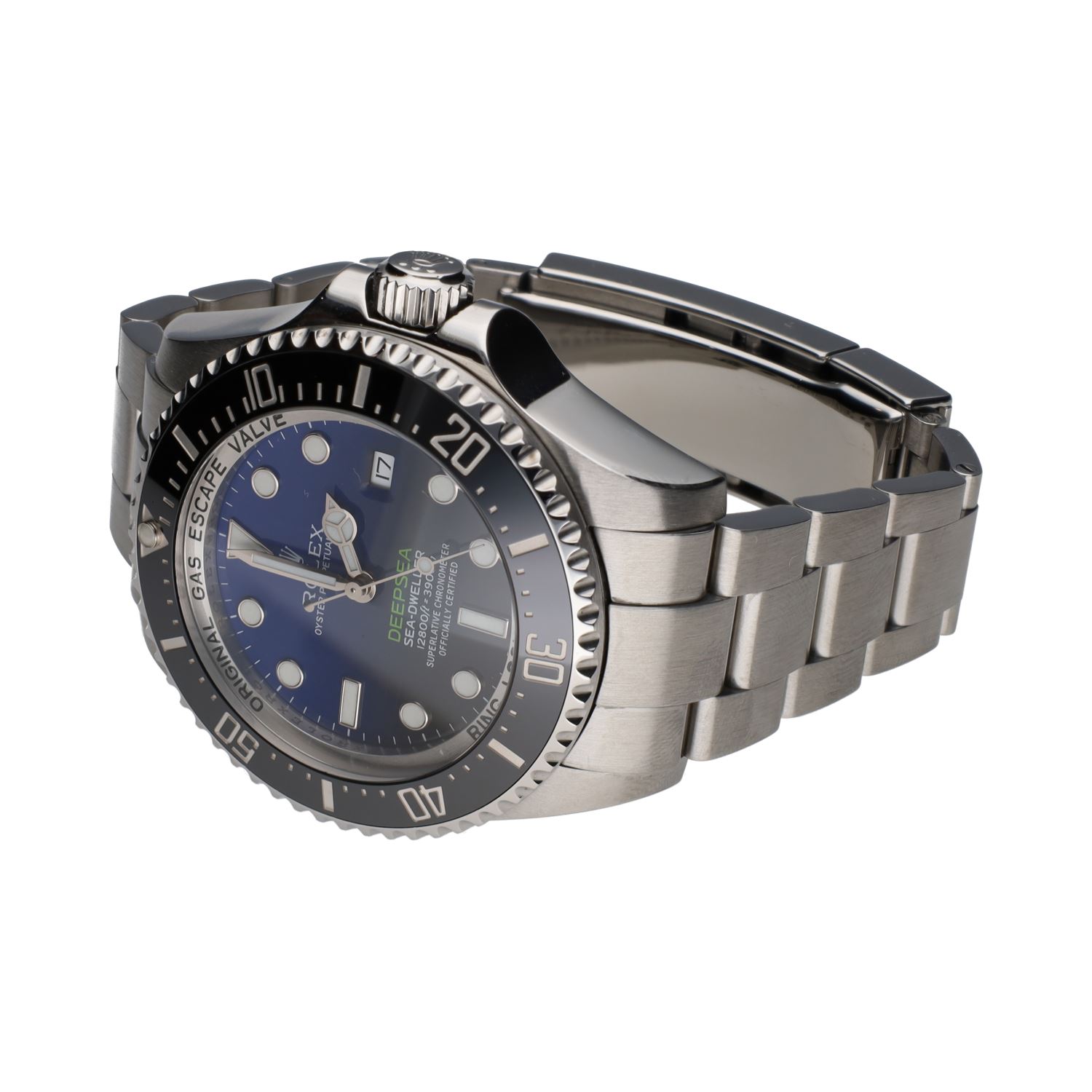 Sea-dweller deepsea acero blue 43mm.   