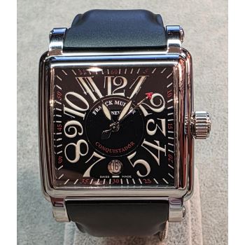 FRANCK MULLER<BR>CONQUISTADOR CORTEZ ACERO 41MM. · ref.: 10000 H SC