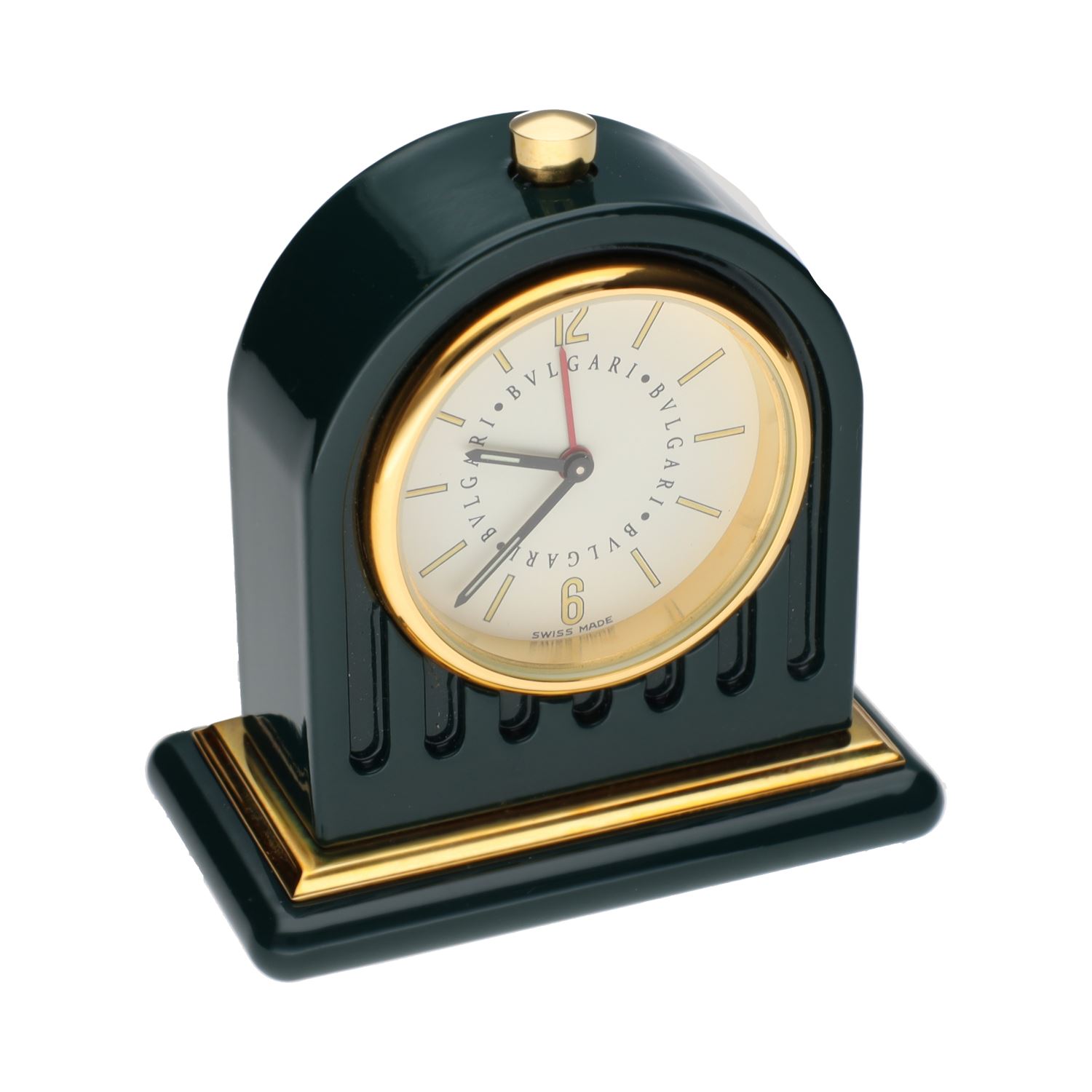Reloj despertador de viaje bulgari quartz.   