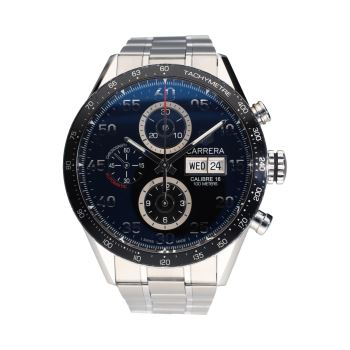 TAG HEUER<BR>CARRERA CALIBRE 16 ACERO 43MM. · ref.: CV2A10
