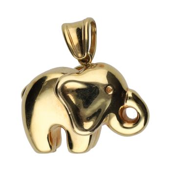 COLGANTES<BR>COLGANTE CON FORMA DE ELEFANTE EN ORO ... · ref.: (CRM)
